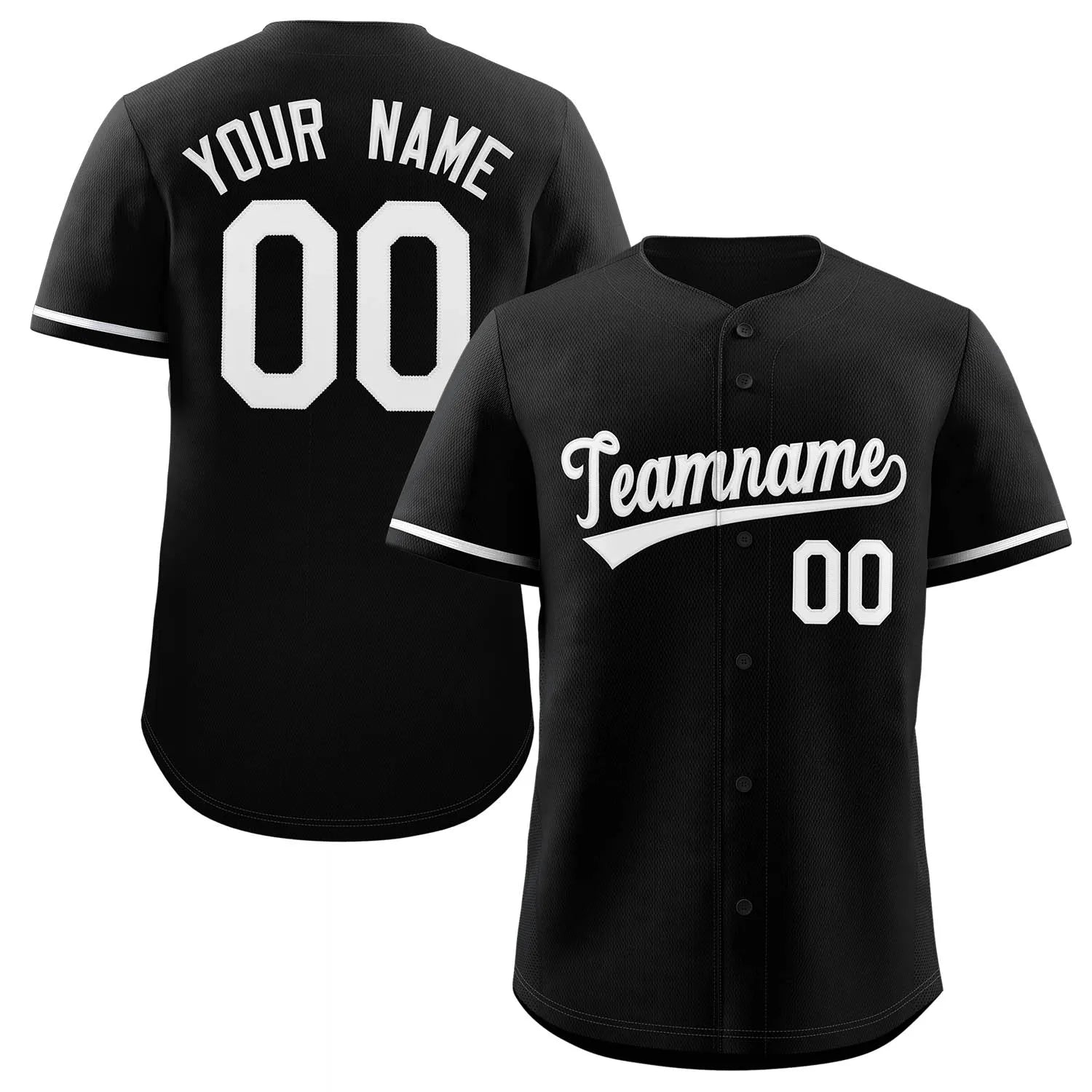Blank Baseball Shirt Mesh T-shirt Retro Personalized Custom Stitched Logo Name Sportswear Men Youth V-Neck Black Baseball Jersey