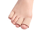 Toe Cap Close Finger Toe Sleeve Tubes Toe Protectors Gel Rubbing Tube to Prevent BunionsHammertoesCallusCornBlisters
