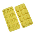 Custom 12 Cavity  Pineapple Shape Silicone Mold for Making Candy Muffins Chocolates Silicone Ice Tray Cube Mold