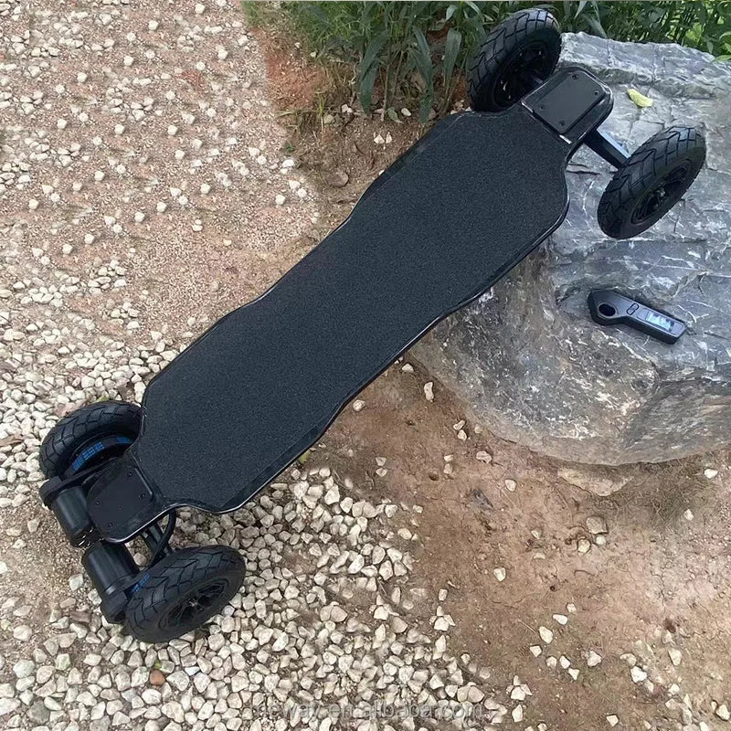 2024 Best Maple 4WD Dual Belt TKP Truck C5B off Road Direct Drive Motor Electric Skateboard 40-43km/h 120kg Load