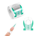 Nail Gel Sticker Art Guide Mold Manicure Stencil Acrylic Tools Tips Acrylic UV Gel Extension Curl French Nail Form