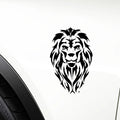 Tribal Tiger Lion Head Car Decal Truck Motorcycle Bumper Window Wall Sticker Gift Die Cut Decals Laptop Window Glass