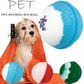 HelloWorld New Pet Bath Ball Cat Dog Clean Beauty Spa Bubble Explosion Bath Salt Ball OEM Natural Moisturizing Spa Bubble Bombs