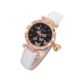 Fashion Hot Sale Watch Numbers Dial Ladies Leather Band Quartz Wristwatch Women Female Clock Bracelet Watches
