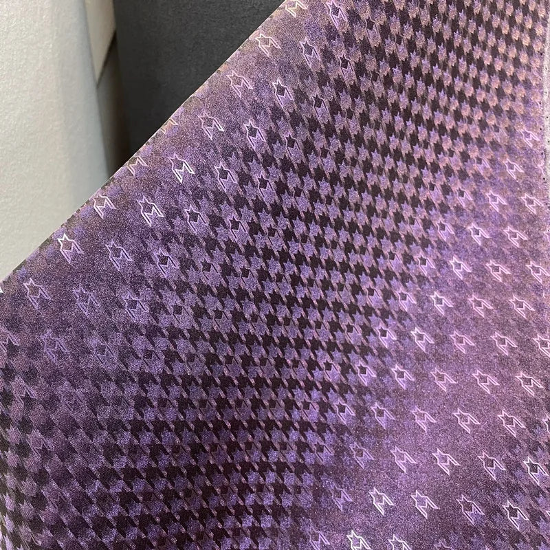 Ultra High Resistant Elastic 3D Laser Color Change Pattern PU Leather Waterproof Furniture Sofa Chair Bag Garment Football Golf