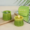 Creative Bamboo Shape Designed Scented Candle Wholesale Home Decoration Candles Ornaments Holiday Souvenirs