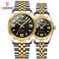 CHENXI 004 Top New Watch Ladies Watches Women& Men Simple Dial Lovers' Quartz Fashion Leisure Wristwatches Relogio Feminino
