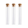 Small Borosilicate Glass Tube Vases Portable Storage Mini Glass Vial Transparent Glass Tube Bottles for Sale