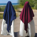 CCY Ramadan Eid Formal Prayer Garment Long Hijabs Scarf Khimar Abayas Niqab Islamic Burqa Dubai Turkish Women Headscarf