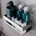 Bathroom Adhesive Shower Caddy Shelf Brushed Stainless Steel Shower Shelf