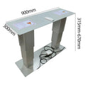 Dual Tube Electric Lifting Table Base Height Adjustable for Dining Kitchen Bathroom Modern for Boat Marine Caravan RV Tatami