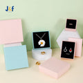 Custom logo Jewelry Package Box Necklace Ring Earring Bracelet Sliding Jewelry Boxes Drawer Sliding Paper Box