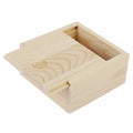 Custom Made Luxury Gift Birch Pine Bamboo Solid Wood Box Jewelry Candy Box Small Wooden Box