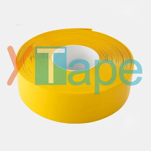 Best 100 ft Solid Yellow PVC Cloth Floor Marking Tape Heavy Duty Industrial Single Sided Reinforced Rubber-Direct Manufacturer
