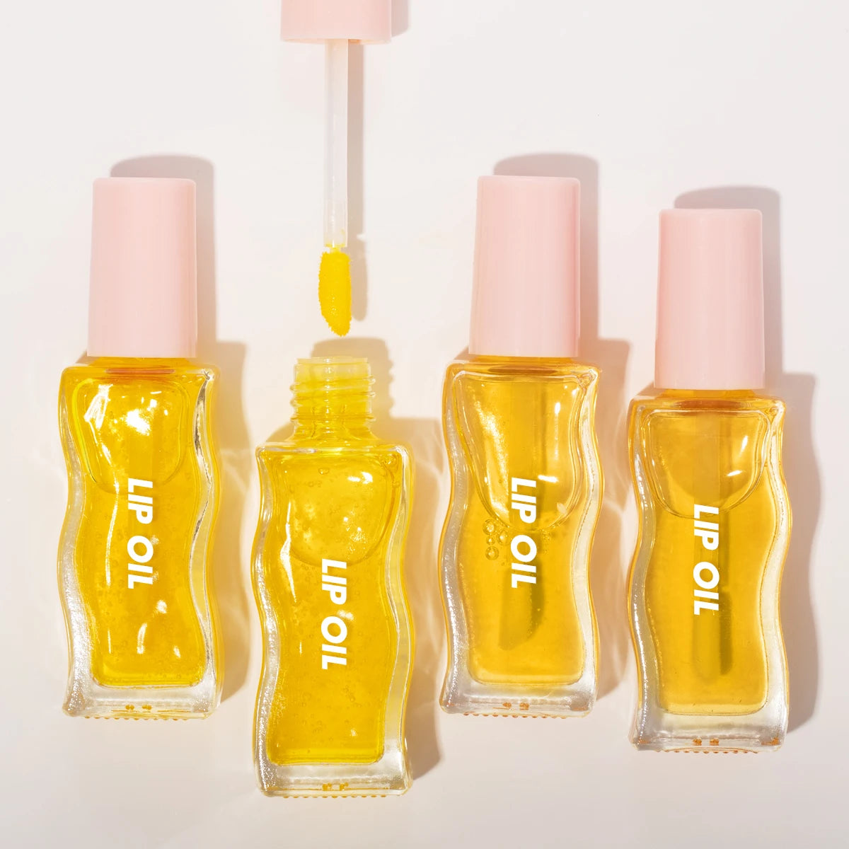 Hot Moisturizing Lip Glow Oil Customize Hydrating Tinted Lip Balm Plump Gloss Vegan Fruit Private Label Lip Oil
