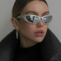 Custom logo Fashion Futuristic Steampunk UV400 Women Men Sun Glasses Sports Y2k Designer Sunglasses 2023