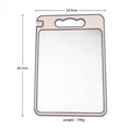Kitchen Accessories Multi Functional Metal Double Side Wheat Straw Cutting Board Stainless Steel Chopping Board with Sharpener