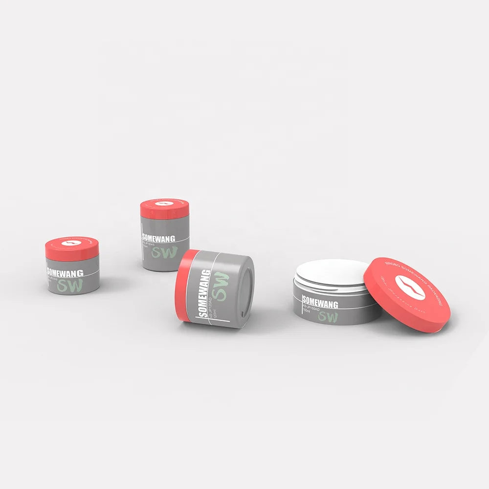 Cosmetic Jar Portable Empty 50g 100g Plastic PP Double Wall Cream Container for Cream Packaging