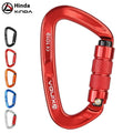 Xinda D-Shaped Buckle Outdoor Rock Climbing Quick Hanging Equipment Mountaineering Speed Descent Safety Gear Main Lock Buckle