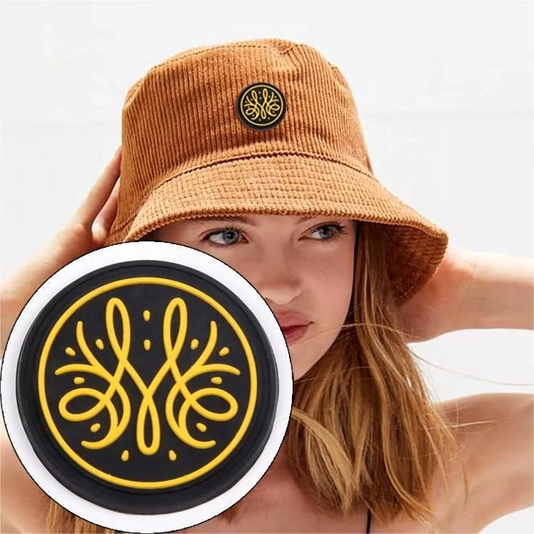 Rubber Badges Manufacturer Custom Brand 3d Logo Sew on Embossed Garment Soft Silicone Patches for Hat