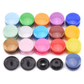 Custom White T3/T5/T8 Snap Fastener Button POM/PP/Plastic Press Stud Prong Snap Buttons