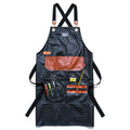 Barber Apron Hairdressing Perm Dyeing Makeup Manicurist Apron Hair Salon Oil Head Men and Women Pu Print