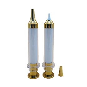 Airless Bottle Gold Silver 10ML Cosmetics Essence Skincare Serum Facial Hyaluronic Acid Packaging Empty Vacuum Bottle