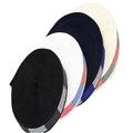 Custom Multicolor High Tenacity Elastic Ribbon Waist Garment Accessory Fold-Over Polyester/Nylon Webbing Eco-Friendly