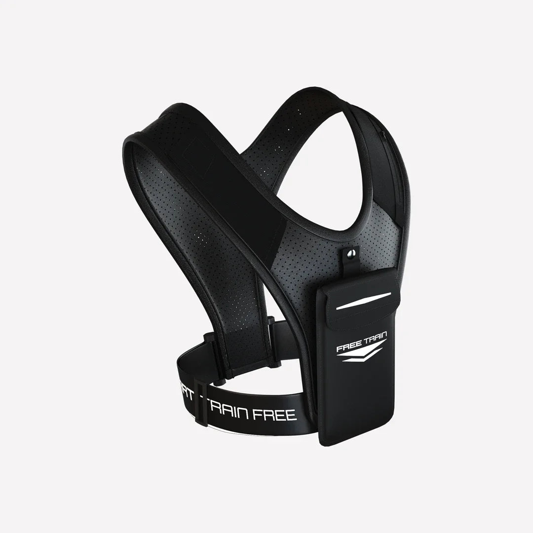 HUALIAN Universal Running Vest Phone Holder With Adjustable Waistband Elastic Running Backpack for Jogging Hiking Cycling