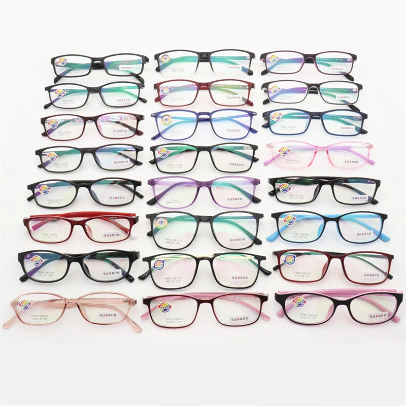 Wholesale China Custom TR90 Eyewear Optical Eye Glasses Frames Spectacle Squared Eyeglasses Frames 2025