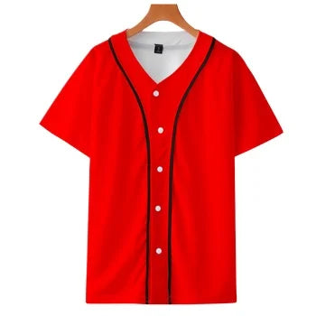 Customized Dropshipping Fitspi Custom Baseball Tshirts Wholesale Short Sleeve Sublimation Print Dry Fit Team Uniforms T Shirt