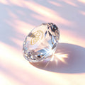 Big Size Table Decoration Crafts Crystal Transparent Glass Diamond for Mother's Day Gift