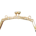 Deepeel HD042 22cm Handbag Hardware Accessories Bag Kiss Lock Handle Buckle Clasp Purse Clutch Frame