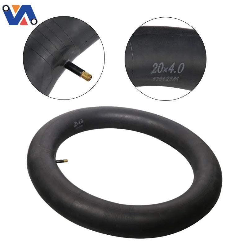 New Image EU Stock 20x3.5-4.0 KENDA Bicycle Fat Tire Inner Tube Durable Cycling Electric Bike Parts Bike Tyre OUXI V8/V20/ENGWE