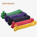 Exercise Loop Resistance Bands Set Customized Resistance Bands Set Long 2m Elastic Band for Fitness
