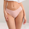 Ladymate ODM/OEM Bragas Sin Costuras Women's Comfortable One-piece Seamless Underwear Ice Silk Traceless Brief Seamless Panties
