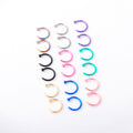 Fashion Stainless Steel Clip on Nose Ring Men Women Simple Gold U Shaped Open Hoop Nose Rings Without Pierced