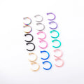 Fashion Stainless Steel Clip on Nose Ring Men Women Simple Gold U Shaped Open Hoop Nose Rings Without Pierced