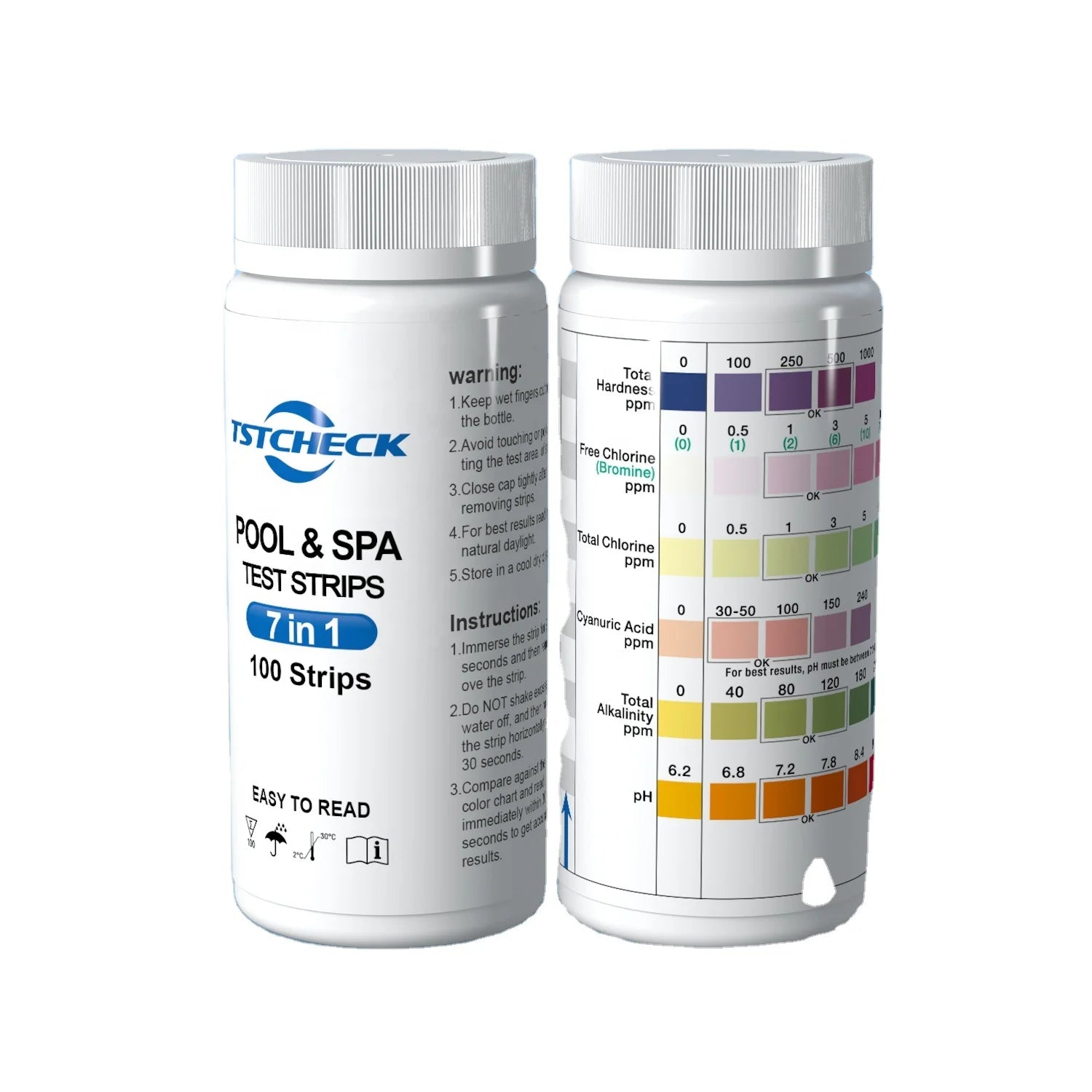 Wholesale on 7 in 1 Testing for Spa and Pool Water test Strips