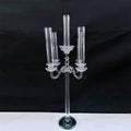 104cm Height 5 Arms Crystal Wedding Candelabra MH-Z0449