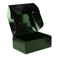Personalized Brand Glossy Surface Costume Shipping Box Double Sides Printed Cosmetic Packaging Mailing Boxes for Collocation