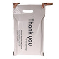 Factory in Stock Color Self Seal New Material Pink Nude Shipping Bags Thank You Poly Mailing Shipping Bags With Handle