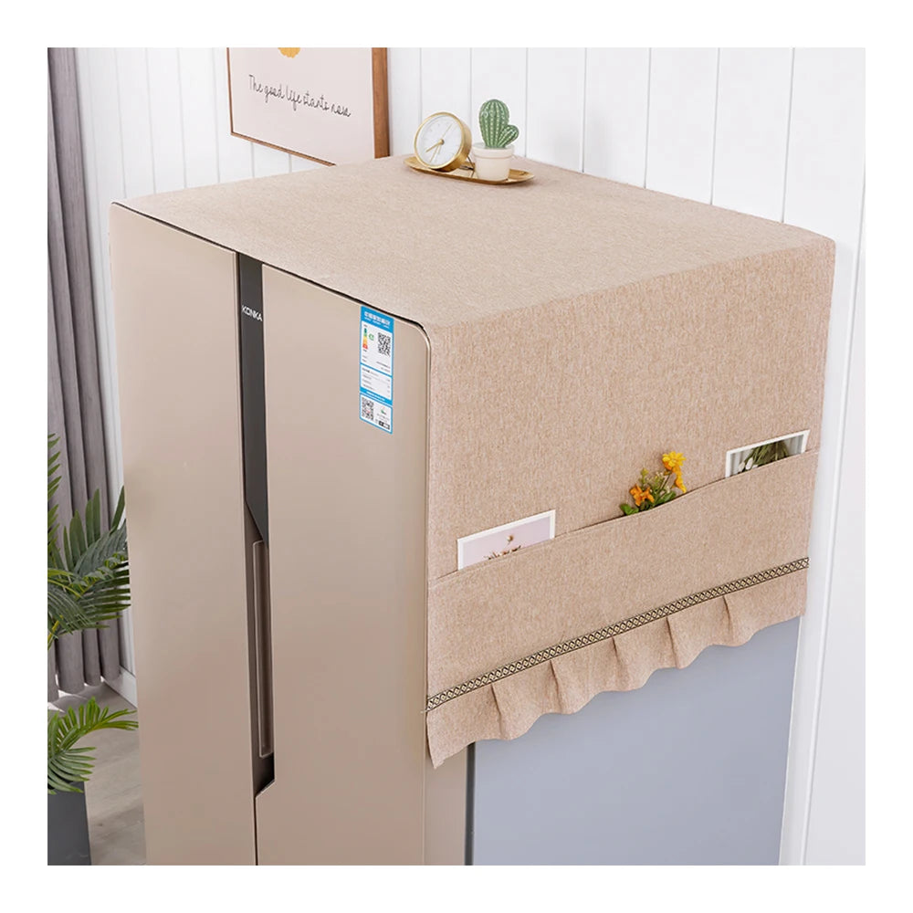 Useful Functional Kitchen Refrigerator Dust Proof Cover Storage Pouch Bag Set / Eco-Friendly Multifunction Square Compression