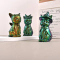 Cat Decor Silicone Mold Set Table Demon Pirate Cat Key Hanging Piece Animal Silicone Mold