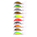 Wholesale CB039 6cm 9.6g Artificial Hard Bait Crankbait Fishing Lure with Feathered Hook