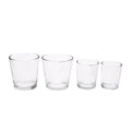 Whole Sales Transparent clear Candle Holder Jars  Glass Jars