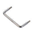 SK4-002-2S Industrial Style Stainless Steel and Iron Rod Door Handle Pull for Kitchen Windows Use