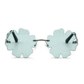 VIFF HM21443 Clover Rimless Funny Glasses
