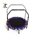 Foldable 36" Mini Spring Free Stainless Steel Kids Bungee Trampoline Indoor Fitness Jumping Exercise Rebounder 330 Pounds
