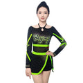 Copter Kids Yellow All Star Cheerleading Uniform Sets for Children-Custom Logo & OEM/ODM Service
